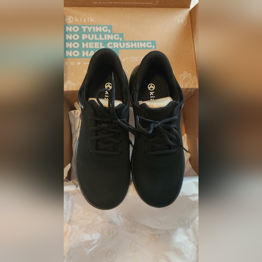 Brand new Kizik Men's Madrid Eco-Knit black/black outsole mens 10 / women's 11.5
